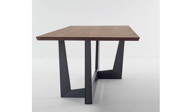 Bonaldo Art Wood Dining Table Fixed