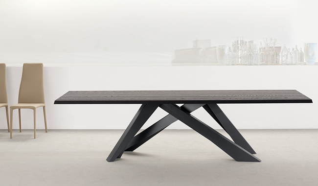 Bonaldo Big Wood Dining Table Fixed