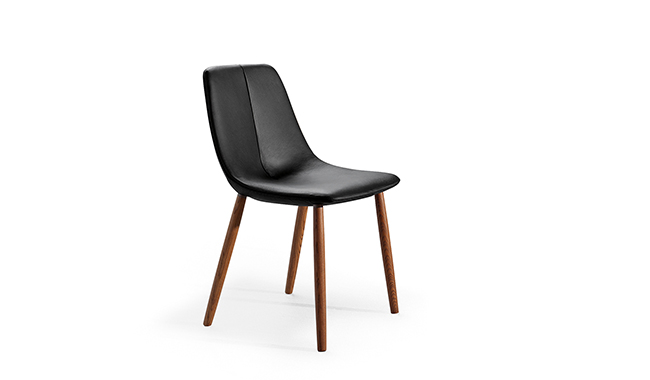 Bonaldo By Dining Chair Wooden Legs