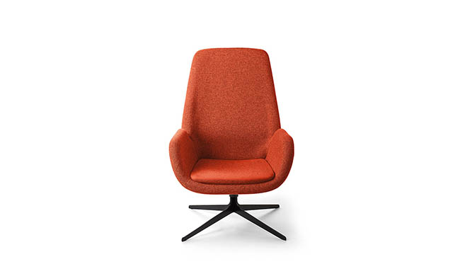 Bross Mysa Swivel Lounge Chair