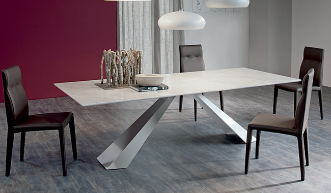 Cattelan Eliot Marble Dining Table Rectangular