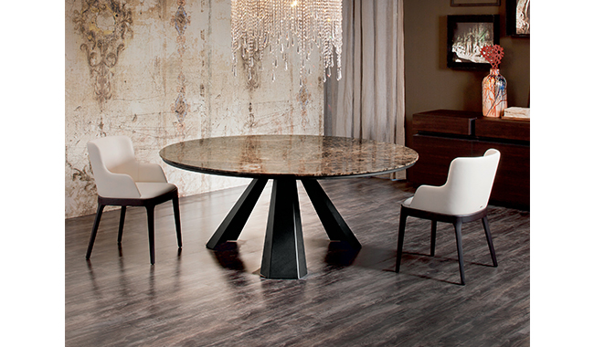 Cattelan Eliot Marble Dining Table Round