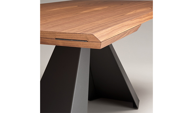 Cattelan Eliot Wood Dining Table Rectangular Extendible