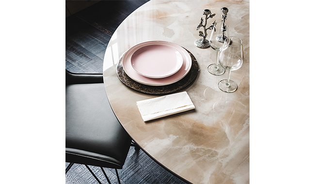 Cattelan Giano Ceramic Dining Table Round