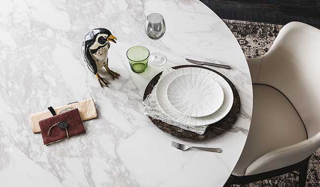 Cattelan Gordon Ceramic Dining Table Round