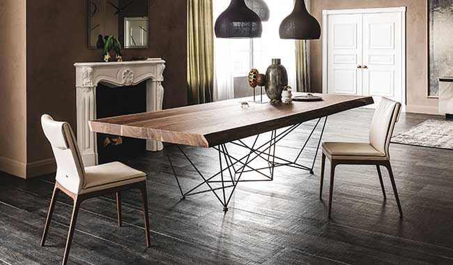 Cattelan Gordon Wood Dining Table