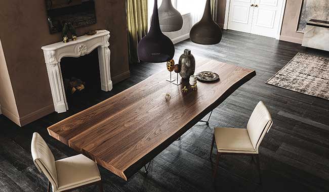 Cattelan Gordon Wood Dining Table