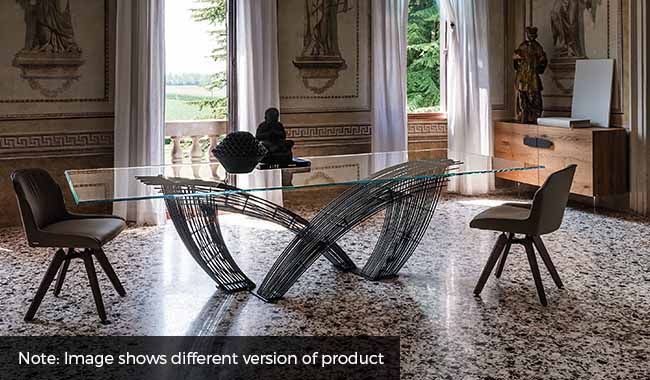 Cattelan Hystrix Dining Table Rectangular Rounded