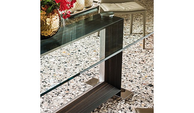 Cattelan Monaco Glass Dining Table