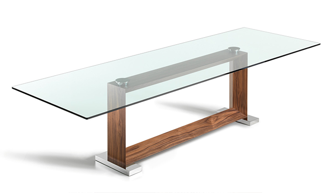 Cattelan Monaco Glass Dining Table