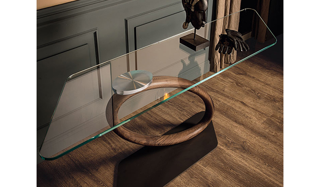 Cattelan Tour Glass Console