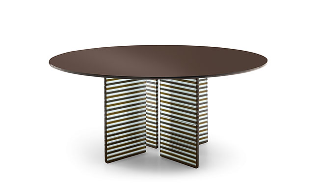 Fiam Big Wave Round Dining Table