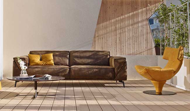 Gamma Edwin Sofa