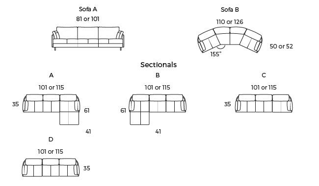 Gamma Swing Sofa