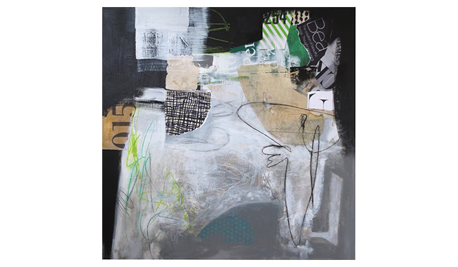 Linda Weber - Graffiti With Green