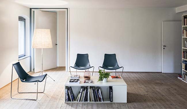 Midj Apelle Lounge Chair AT Hard Leather (Hide)
