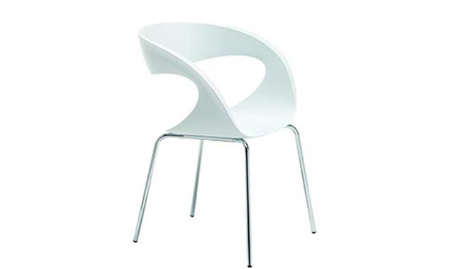 Midj Raff Dining Chair S Metal Leg