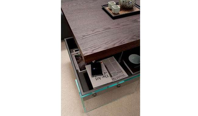 Ozzio Bellagio Transformable Coffee Table