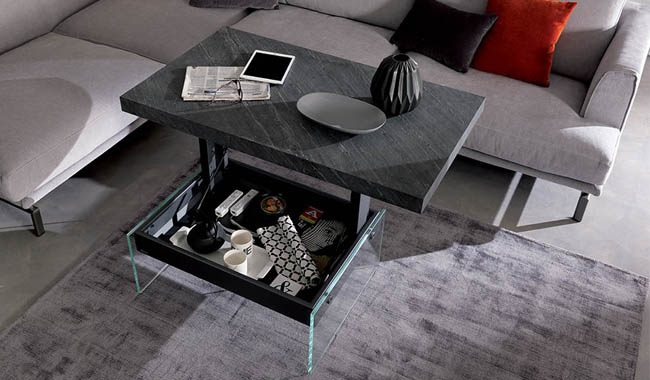 Ozzio Bellagio Transformable Coffee Table