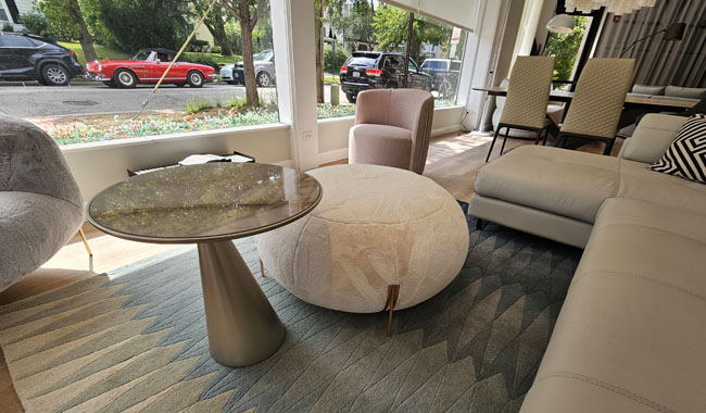 Sample Sale Geo Ottoman