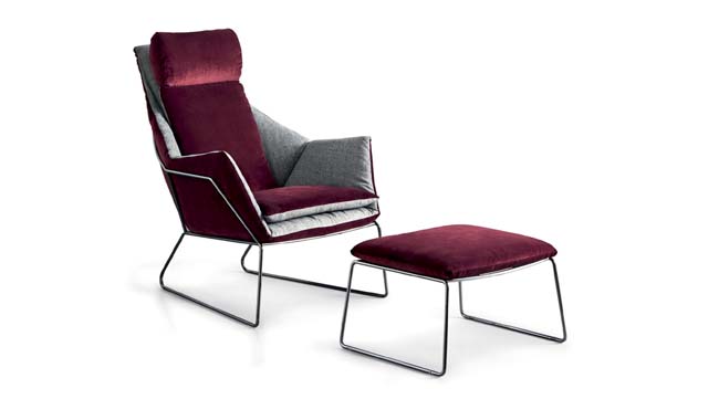 Saba New York Bergere Lounge Chair