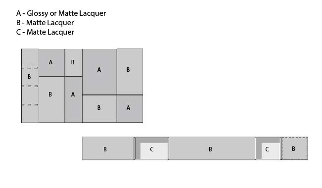 Sangiacomo Lampo L5C07 Wall Unit