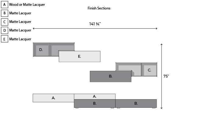 Sangiacomo Lampo L5C20 Wall Unit