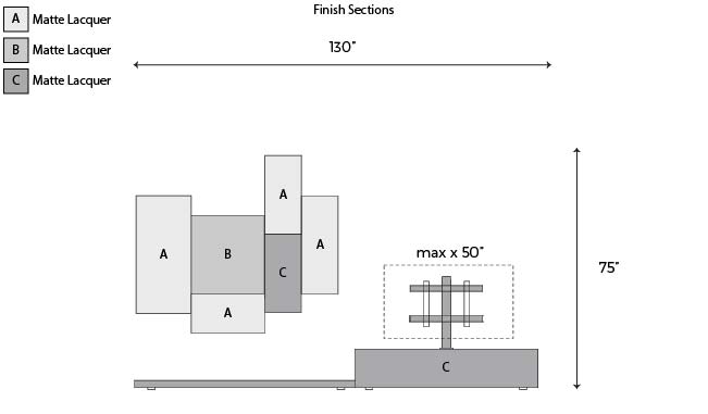 Sangiacomo Lampo L5C49A Wall Unit