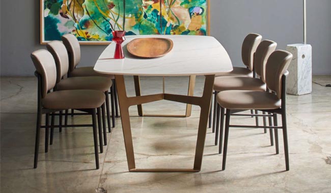 Sangiacomo Obi Ceramic Dining Table